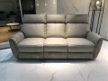 Трехместный кожаный диван реклайнер Венто каталог мебели