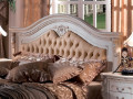 Кровать Вирджиния В (Массив берёзы,натуральная кожа, классика) в СПб